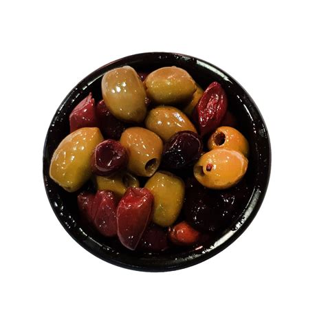 Mixed Greek Pitted Olives 100g