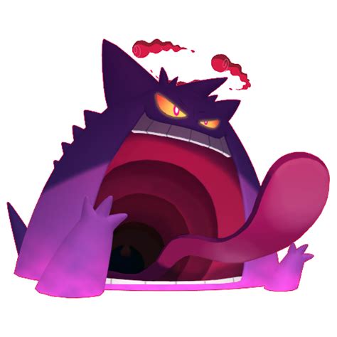 Gengar (Gigantamax) - Pokédex Sword & Shield - Pokémon United