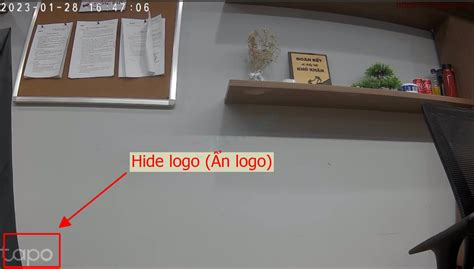 How to hide Tapo logo on TP-Link Camera - Application System