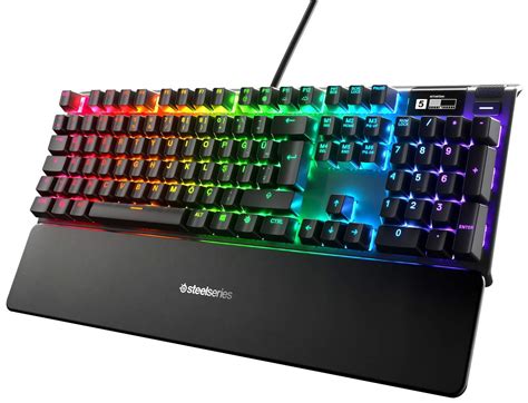 Buy SteelSeries Apex 7 - Mechanical Gaming Keyboard - OLED Display ...