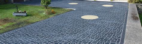 Driveways Design & Solutions | Stencil-tech Concrete Driveways