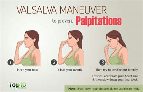 valsalva maneuver to prevent palpitations Constipation Remedies ...