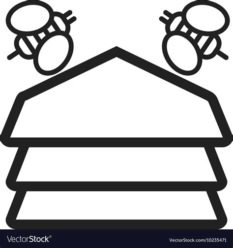 Hive Royalty Free Vector Image - VectorStock