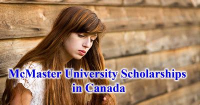 McMaster University Scholarships