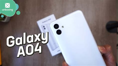 Samsung Galaxy A04 | Unboxing en español - YouTube