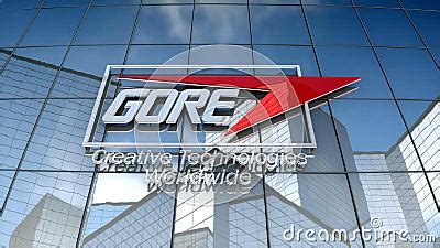 Editorial, W.L. Gore & Associates Logo on Glass Building. Stock Footage ...