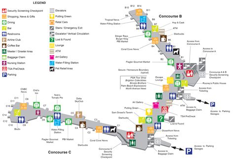 Pbi Terminal Map