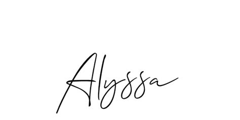 71+ Alyssa Name Signature Style Ideas | New eSignature