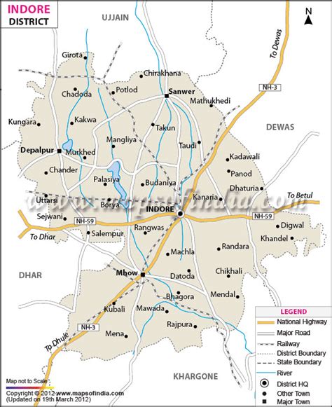 indore Map and indore Satellite Images