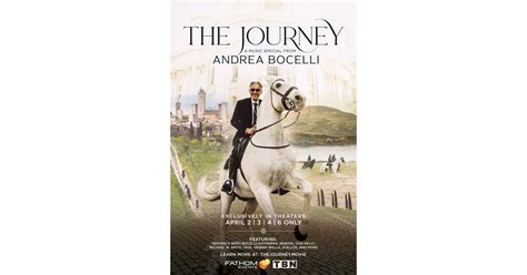 TBN Presents THE JOURNEY: A Music Special From Andrea Bocelli Coming to ...