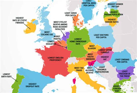 Map Of European Country