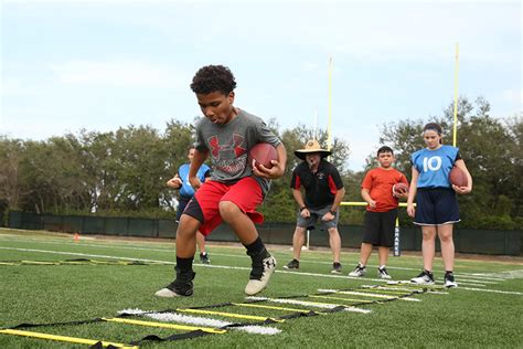 Beginner Football Agility Ladder Drills