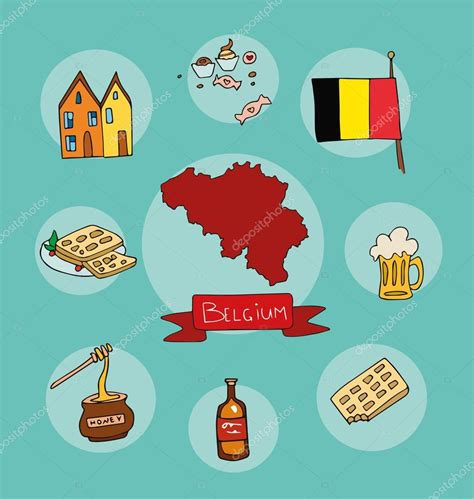 Belgium Food Drawing - Gwerh