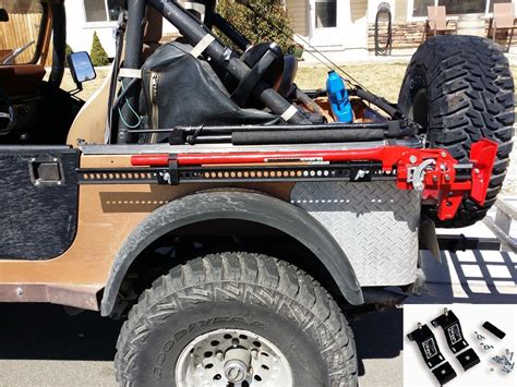 Jeep Wrangler Accessories - Hi-Lift Jack 4X400 4XRAC Jack Mounting ...