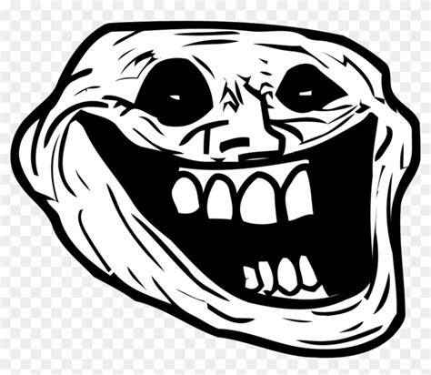 Trollface Png Transparent - Troll Face Meme Clipart (#983329) - PikPng ...