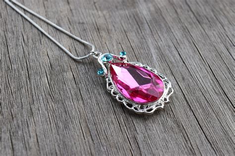 Pink Sofia the First Amulet Necklace, Amulet of Avalor Reproduction ...