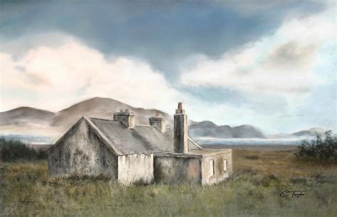 The Mist of Moorland Painting by Colleen Taylor | Pixels