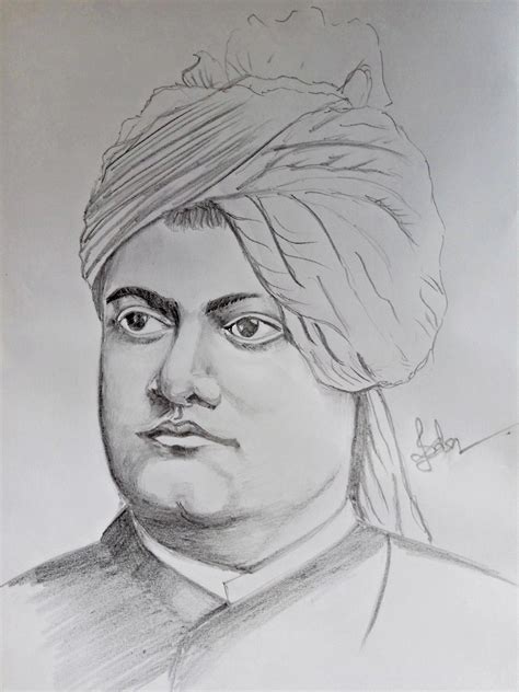 Drawing Of Swami Vivekananda For Kids / Check out inspiring examples of ...