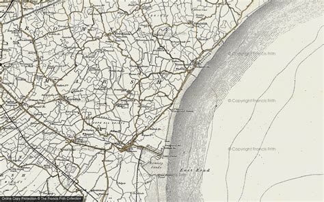 Old Maps of Romney, Hythe and Dymchurch Railway, Kent