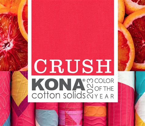 What Is The Kona Cotton Color of the Year 2023? - The Quilt Show ...