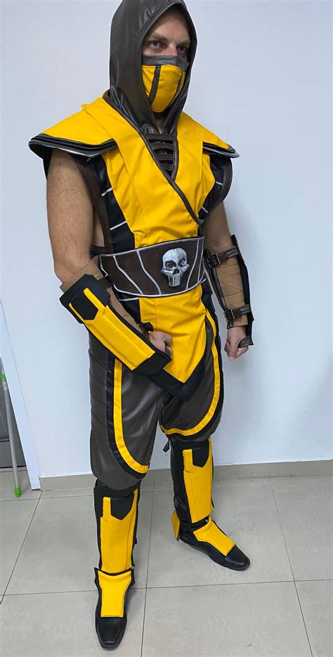 Mortal Kombat Scorpion cosplay costume | Etsy