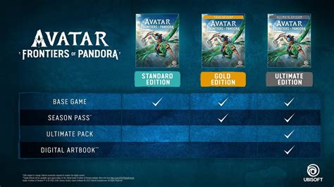 Avatar: Frontiers of Pandora Gold, Ultimate and Collector’s Editions ...