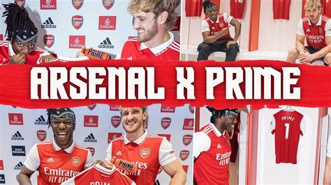 🚨 Arsenal partners with PRIME hydration drink! 😱 - YouTube