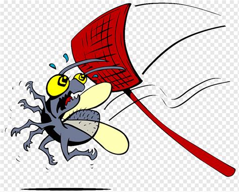 Fly-killing device, fly, insects, fictional Character, cartoon png ...