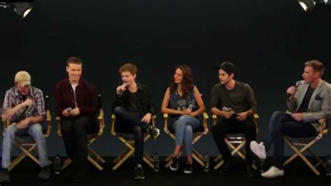 The Maze Runner: Cast Interview | Maze runner cast, Maze runner, Maze ...