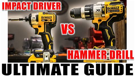 Cordless hammer drill vs impact drill - opmns