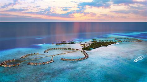 Download wallpaper 1920x1080 maldives, resorts, aerial view, island ...