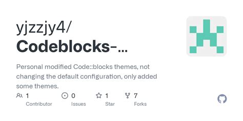 GitHub - yjzzjy4/Codeblocks-themes: Personal modified Code::blocks ...