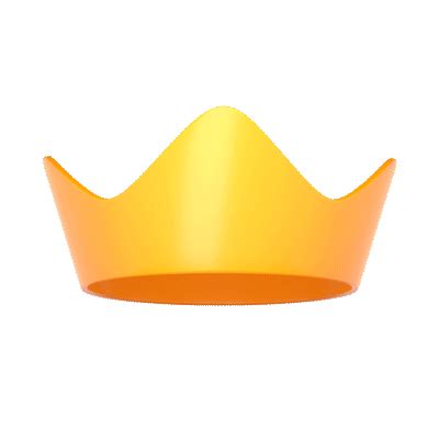 👑 Crown Emoji - Royalty-Free GIF - Animated Sticker - Free PNG ...