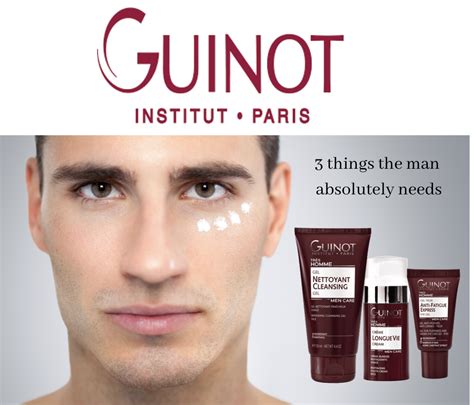 Guinot Longue Vie Homme - Revitalizing Face Care for Men - Order Now!