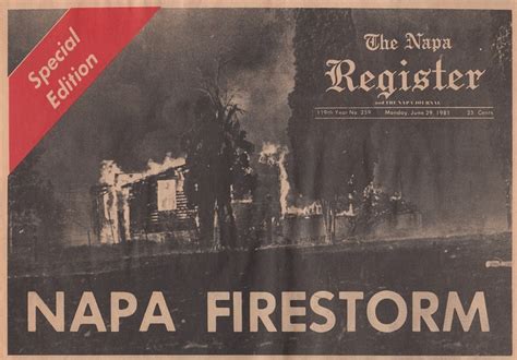 Atlas Peak Fire – Napa County Historical Society