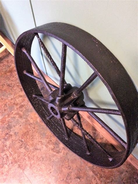 Vintage 1800's Wagon/Carriage Wheel Rescued with a new | Etsy