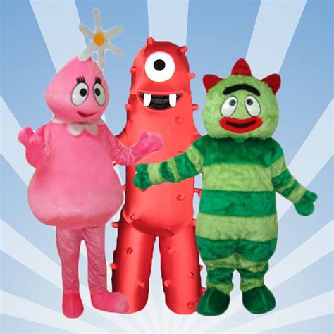 Party Princess Productions: Yo Gabba Gabba Mascot Characters