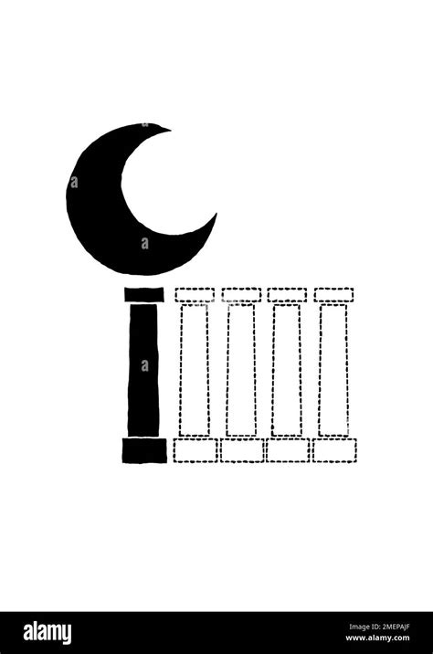 Illustration showing the five pillars of Islam, the Shahada Stock Photo ...