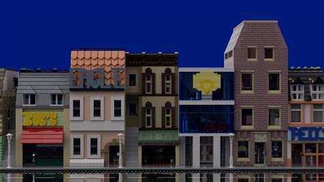 Lego City Background Image