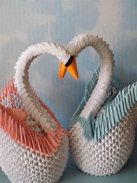 17 best 3d Origami Swans images on Pinterest | Swans, Brother and Pictures