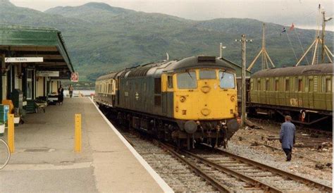 Class 26 at Kyle of Lochalsh Kyle Of Lochalsh, British Rail, Electric ...