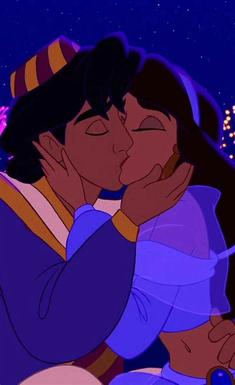 Aladín y Jazmín | Disney kiss, Disney pictures, Disney