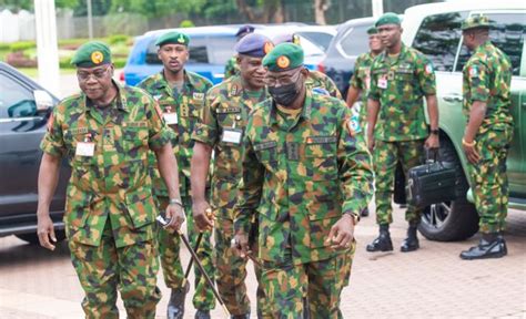 Nigeria Army: Chief of Army Staff reshuffle top officers as security ...