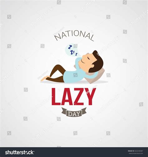 National lazy day Stock Illustrations, Images & Vectors | Shutterstock