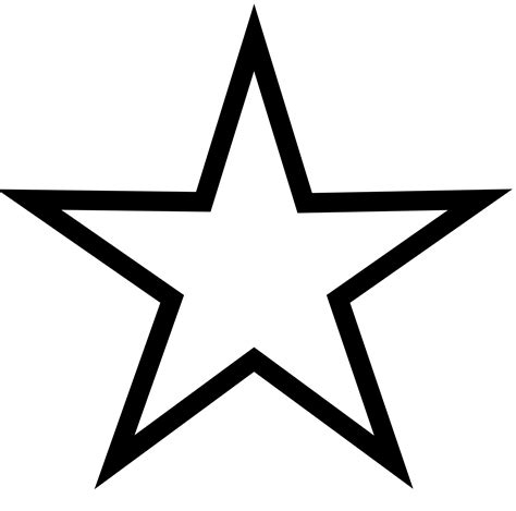 Best Star Clipart Black and White #27772 - Clipartion.com