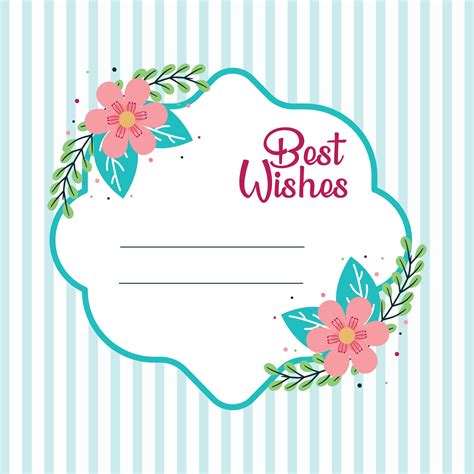 Best wishes background with invitation card template 14414634 Vector ...