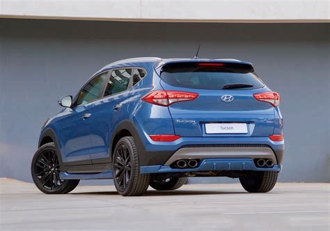 Hyundai Tucson Sport Has Body Kit, Quad Pipes and 204 HP 1.6L Turbo ...