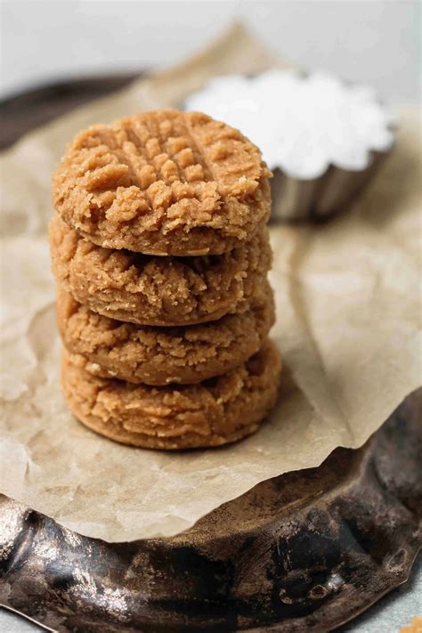 3 Ingredient Peanut Butter Cookies