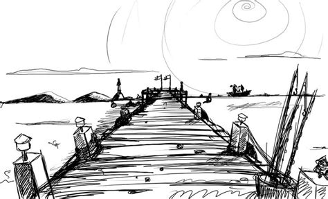 The Pier sketch | Arte