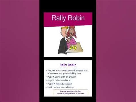 Rally Robin & Round Robin | Kagan Cooperative Learning - YouTube